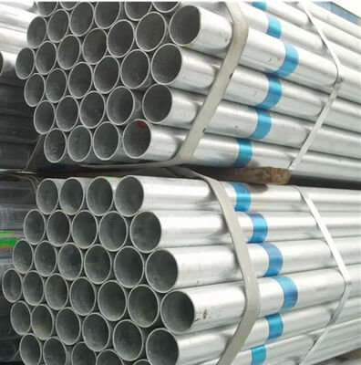 Building Galvanised HDG Pipes For Durability Hot Dipped Galvanised Scaffold Tube