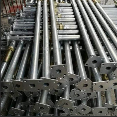 Adjustable Steel Prop Heavy Duty HDG Steel Support for Construction Container Packed