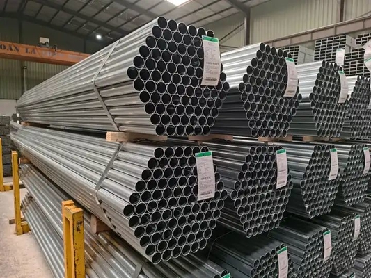 42.4x48.3mm Galvanised Scaffold Tube with 3.2mm Strong Tensile / Yield Strength