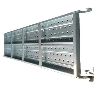 Easy Scaffolding BS1139 Europe American Galvanized Walk Board With Hook Metal Steel Deck Planks