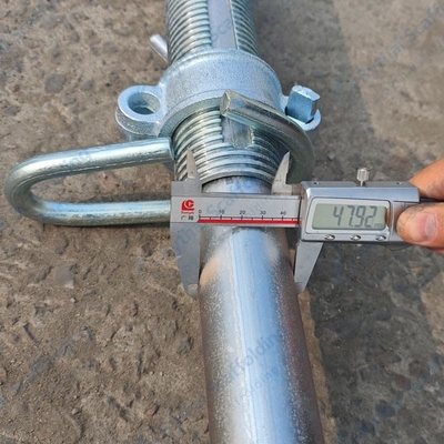 Construction Temporary Structures Lightweight Galvanized Prop With Cup Sleeve G Pin