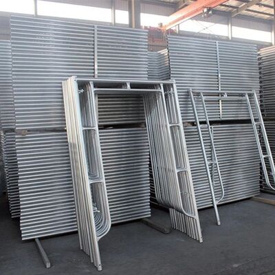 Powder Coated Q355 Steel 5' x 4' Walk Through Frame Scaffolding for High Flexibility