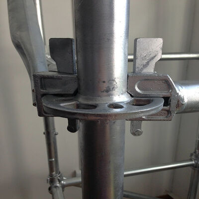 Corrosion Resistant Q355 Steel 48mm 1m Ringlock Board Bracket Industrial Design Style 8mm Ring Thickness 1m Length