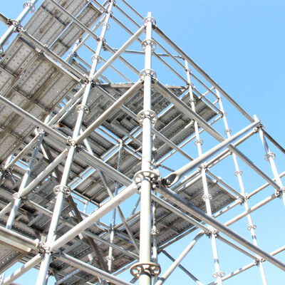 Safe And Durable Ringlock Scaffolding Hot Dip Galvanized Ringlock Scaffold